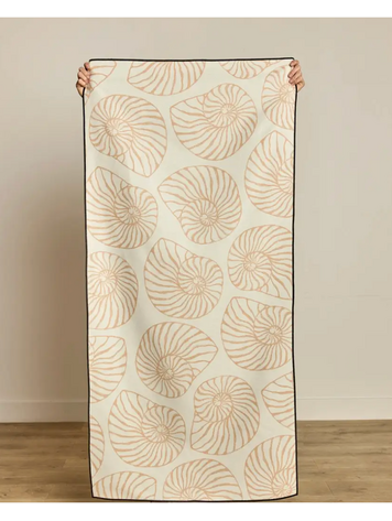 Geometry Spira Beach Towel