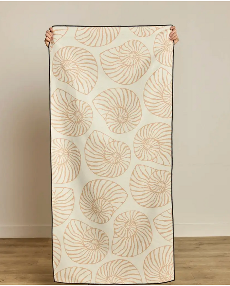 Geometry Spira Beach Towel