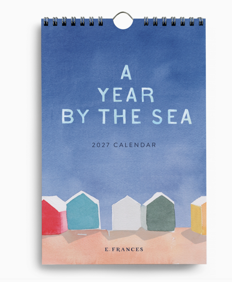 E. Frances Paper Studio A Year By the Sea Little Wall Calendar 2027