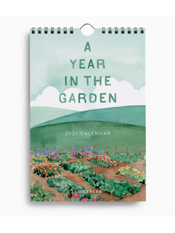 E. Frances Paper Studio A Year in the Garden Little Wall Calendar 2027