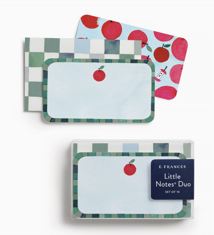 E. Frances Paper Studio An Apple A Day Little Notes® Duo Set