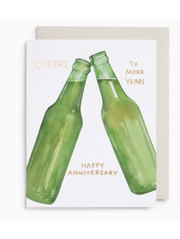 E. Frances Paper Studio Beer Cheers Anniversary