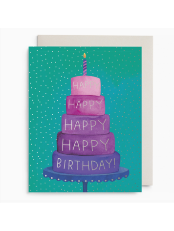 E. Frances Paper Studio Birthday Layer Cake