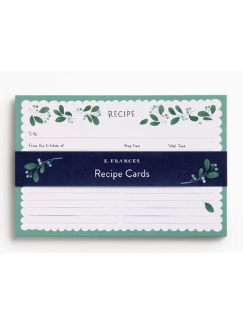 E. Frances Paper Studio Chirps and Cheers Recipe Cards
