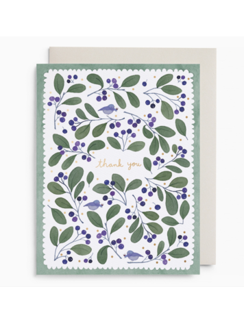 E. Frances Paper Studio Chirps and Cheers Thank You