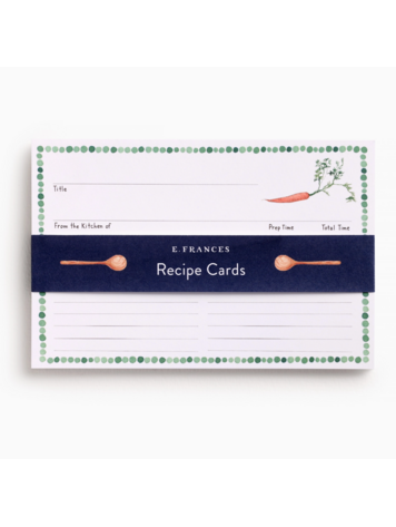 E. Frances Paper Studio Farm To Table Recipe Card Set