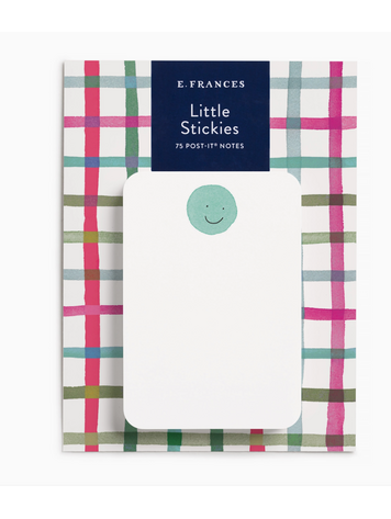 E. Frances Paper Studio Happy Plaid Little Stickies