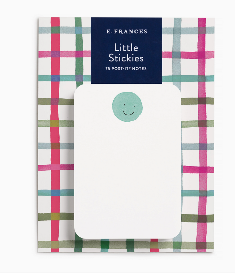 E. Frances Paper Studio Happy Plaid Little Stickies