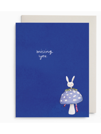 E. Frances Paper Studio Missing You Mushroom