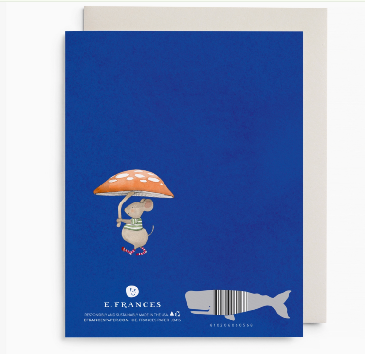 E. Frances Paper Studio Missing You Mushroom