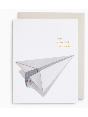 E. Frances Paper Studio Paper Airplane Love and Friendship