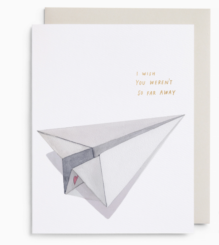 E. Frances Paper Studio Paper Airplane Love and Friendship