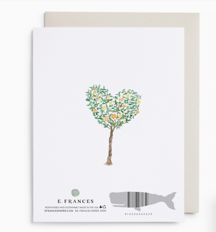 E. Frances Paper Studio Yellow Garden Anniversary