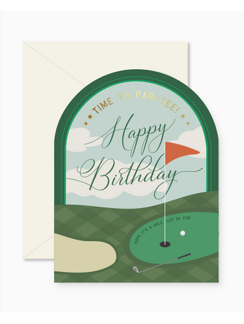 Ginger P. Designs Time To Par-Tee Golf
