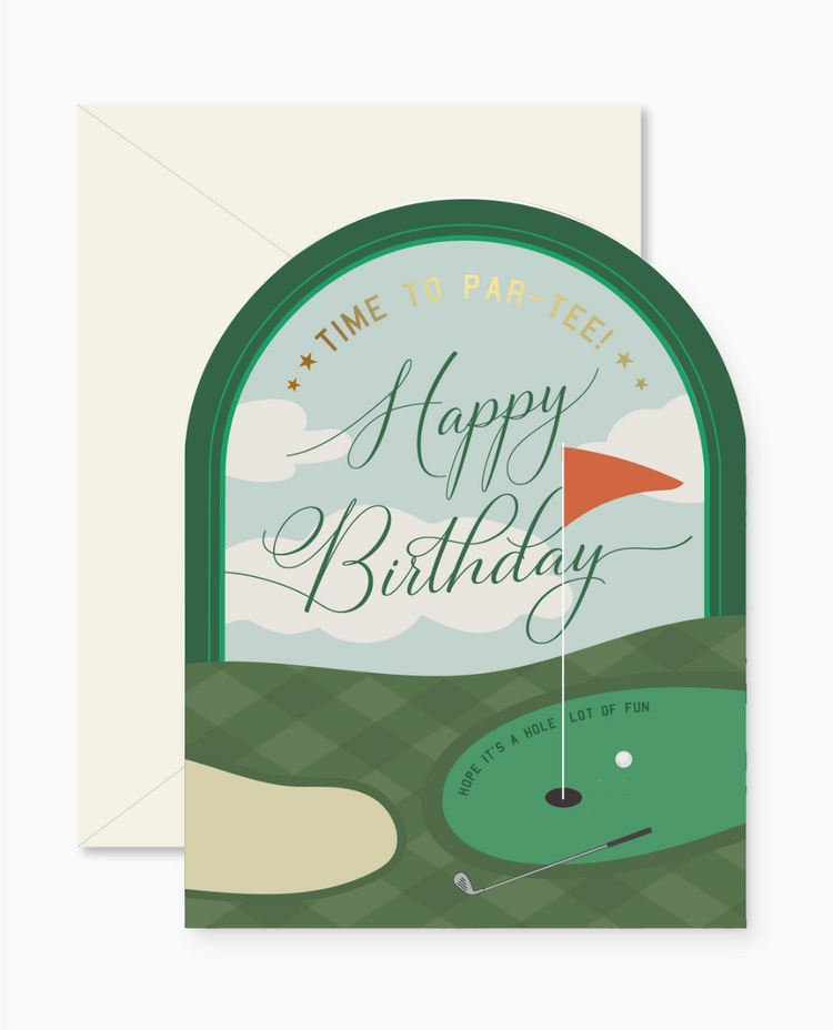 Ginger P. Designs Time To Par-Tee Golf