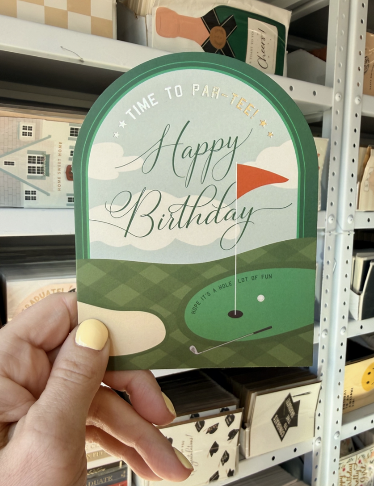 Ginger P. Designs Time To Par-Tee Golf