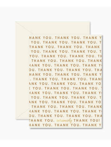 Ginger P. Designs Repeating Thank You