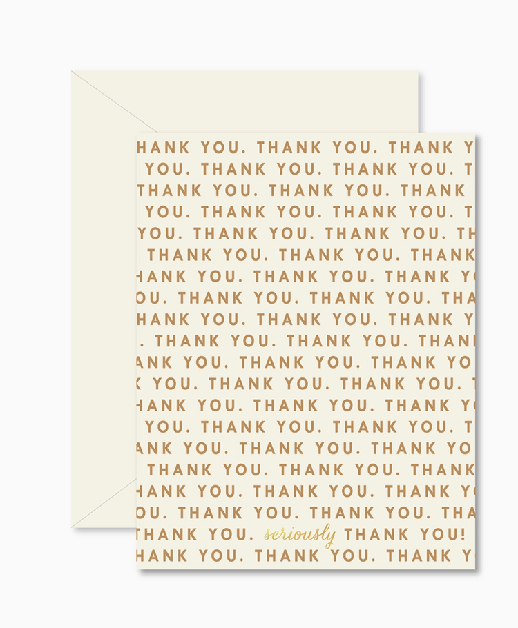 Ginger P. Designs Repeating Thank You