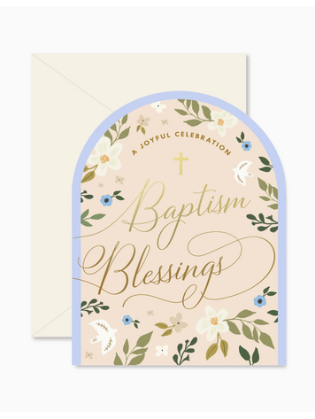 Ginger P. Designs Baptism Blessings Arch