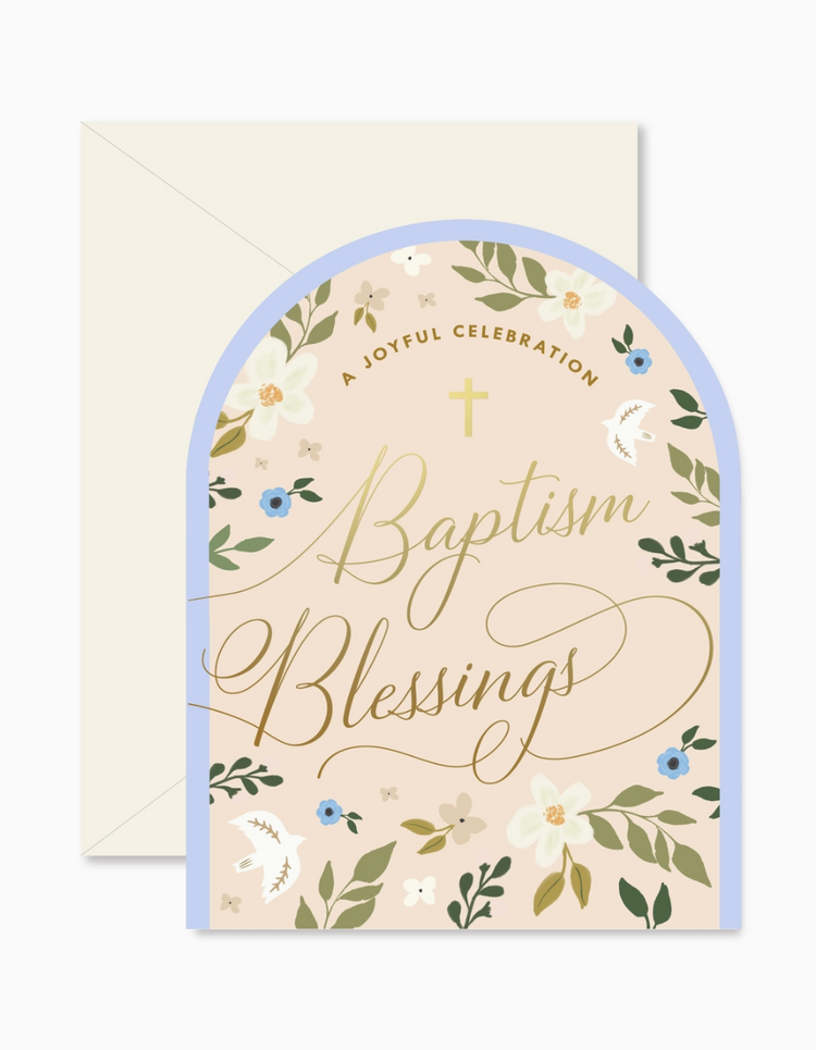 Ginger P. Designs Baptism Blessings Arch