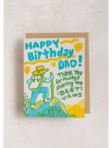 Folio Press & Paperie Best Views Birthday Dad