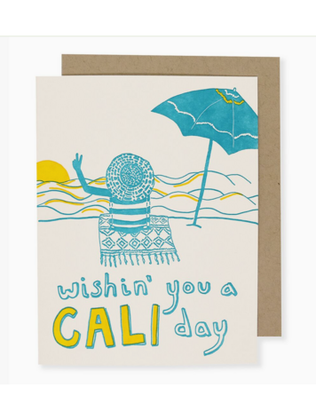 Folio Press & Paperie Wishin' You A Cali Day Card