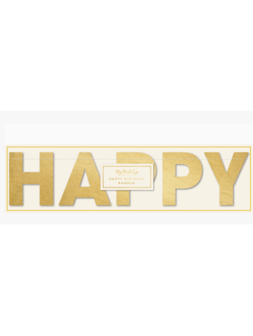 My Mind's Eye Basic Happy Birthday Banner