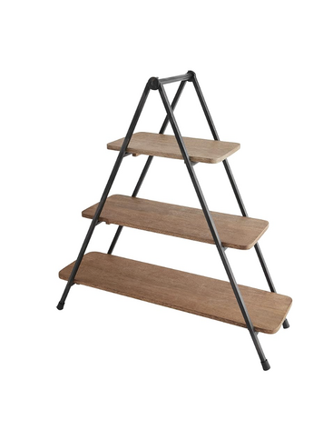 mud pie Three-Tier Serving Stand