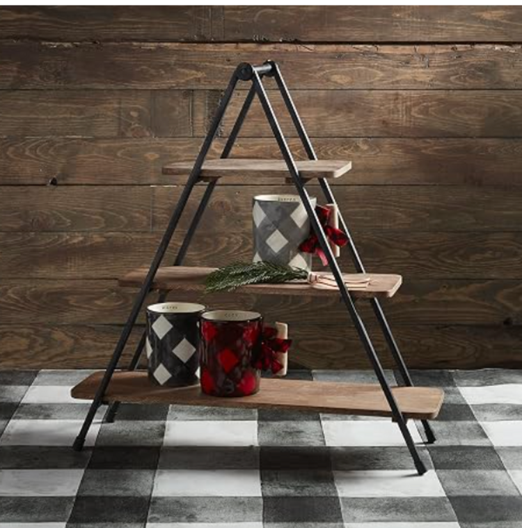 mud pie Three-Tier Serving Stand