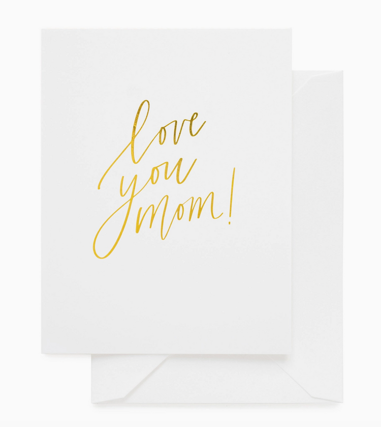 Sugar Paper Love You Mom, Gold