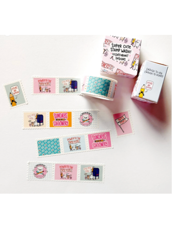 Stationery Store Day Paper Parade Stamp Washi