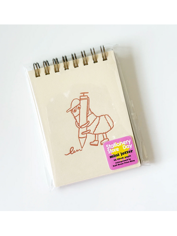 Stationery Store Day Scribble Bug Mini Notebook