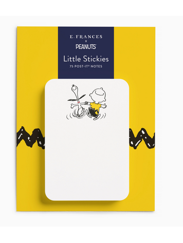 E. Frances Paper Studio X Peanuts® Dancing Little Sticky Notes, 3M Backed