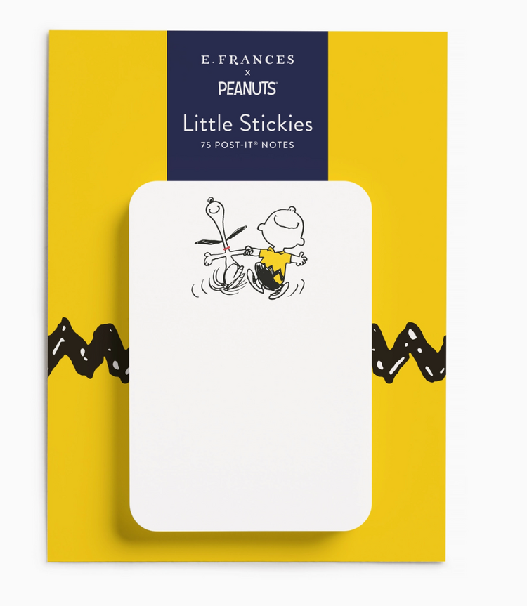 E. Frances Paper Studio X Peanuts® Dancing Little Sticky Notes, 3M Backed