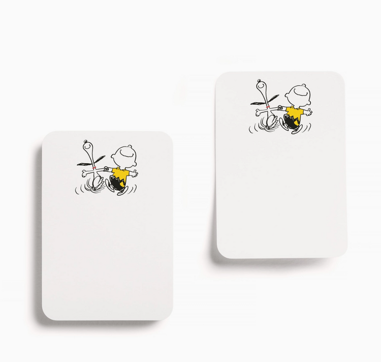 E. Frances Paper Studio X Peanuts® Dancing Little Sticky Notes, 3M Backed