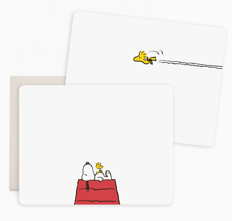 E. Frances Paper Studio Peanuts® Snoopy Dog House Flat Notes