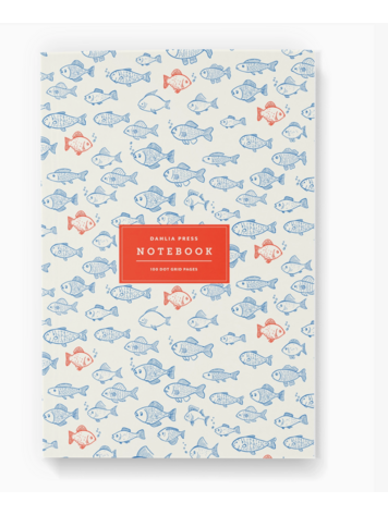 Dahlia Press Xx: Keep Swimming Notebook