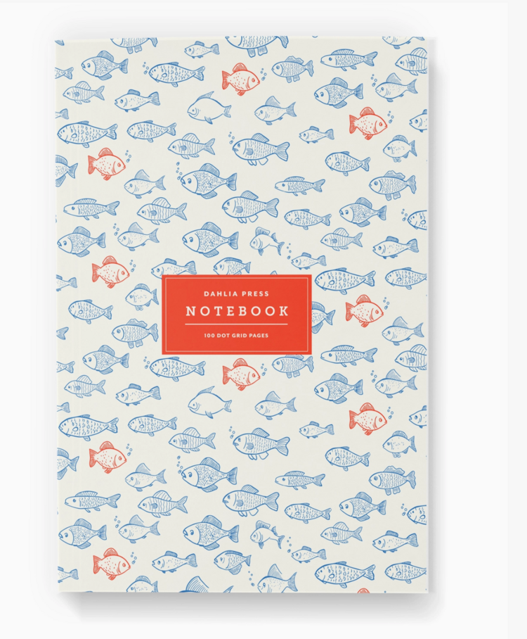 Dahlia Press Xx: Keep Swimming Notebook