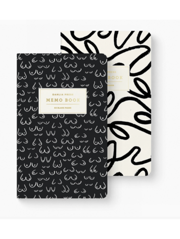 Dahlia Press The Girls/Squiggle Memo Books