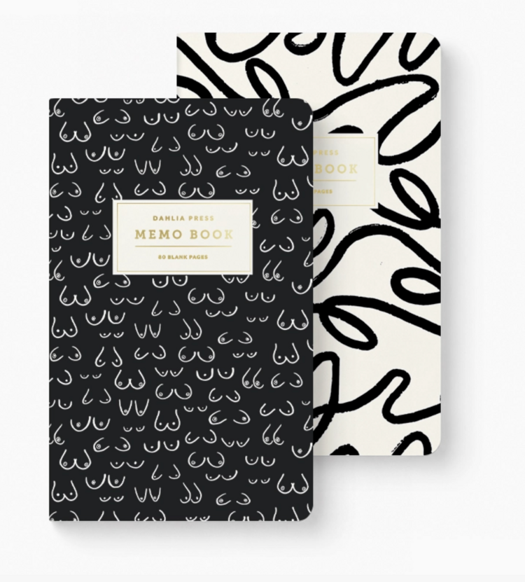 Dahlia Press The Girls/Squiggle Memo Books