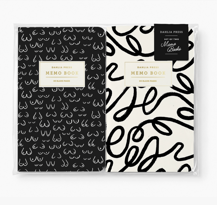 Dahlia Press The Girls/Squiggle Memo Books