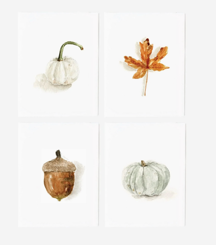 emily lex studio Autumn Assorted Notecard Set