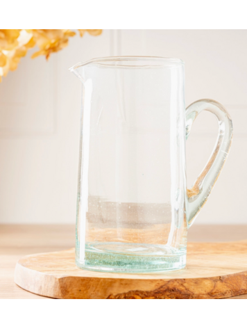 verve culture Moroccan Cone Jug - Clear