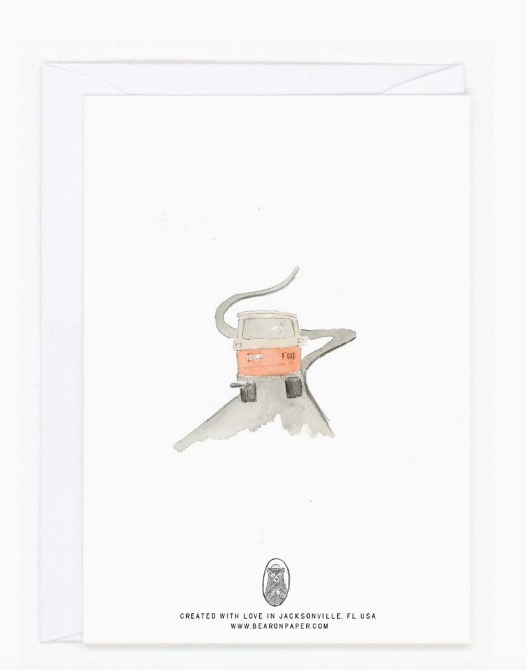 Bear On Paper "Getaway Bronco"