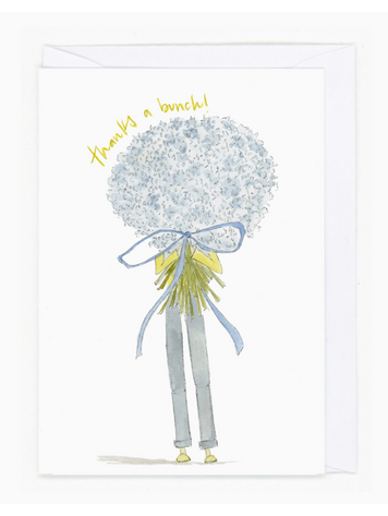 Bear On Paper "Thanks A Bunch"