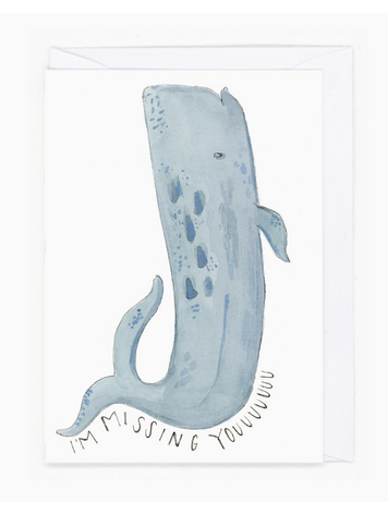 Bear On Paper "Whaley Miss You"
