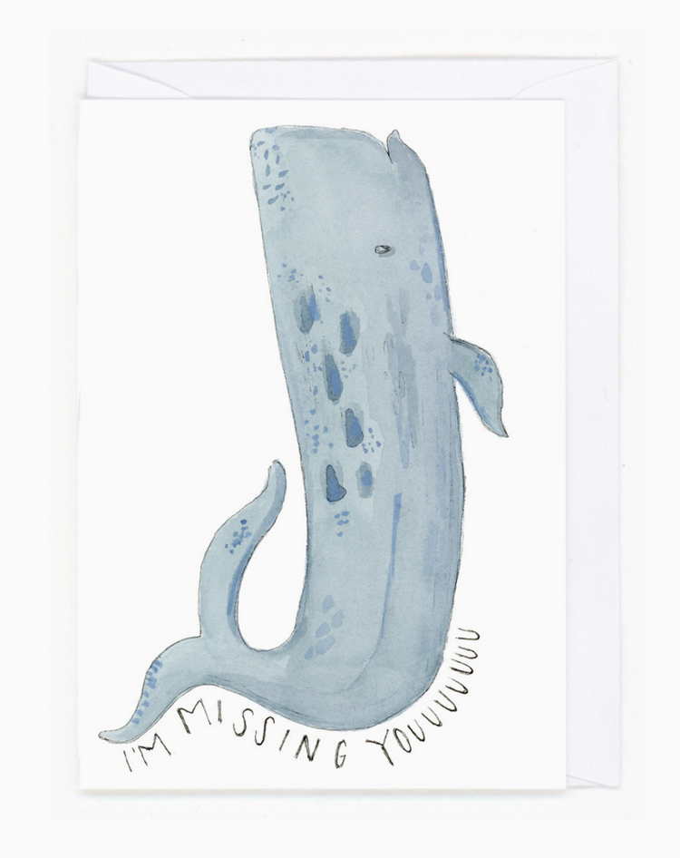 Bear On Paper "Whaley Miss You"