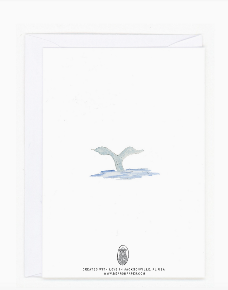 Bear On Paper "Whaley Miss You"
