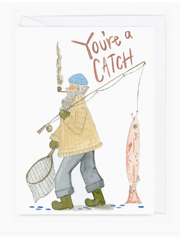 Bear On Paper “You’Re A Catch”