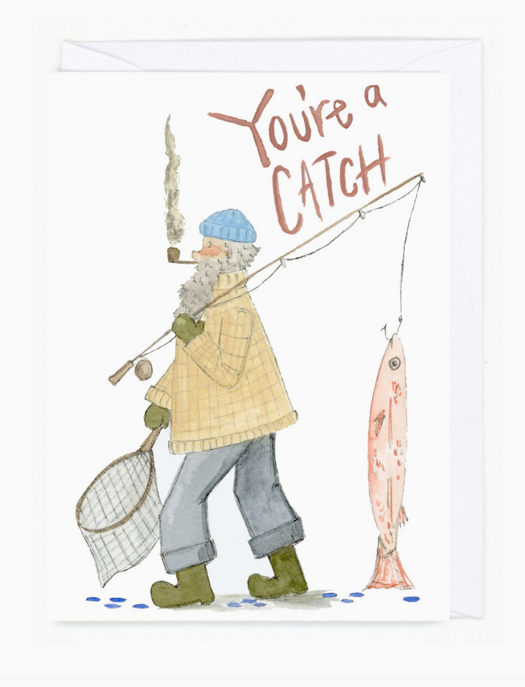 Bear On Paper “You’Re A Catch”
